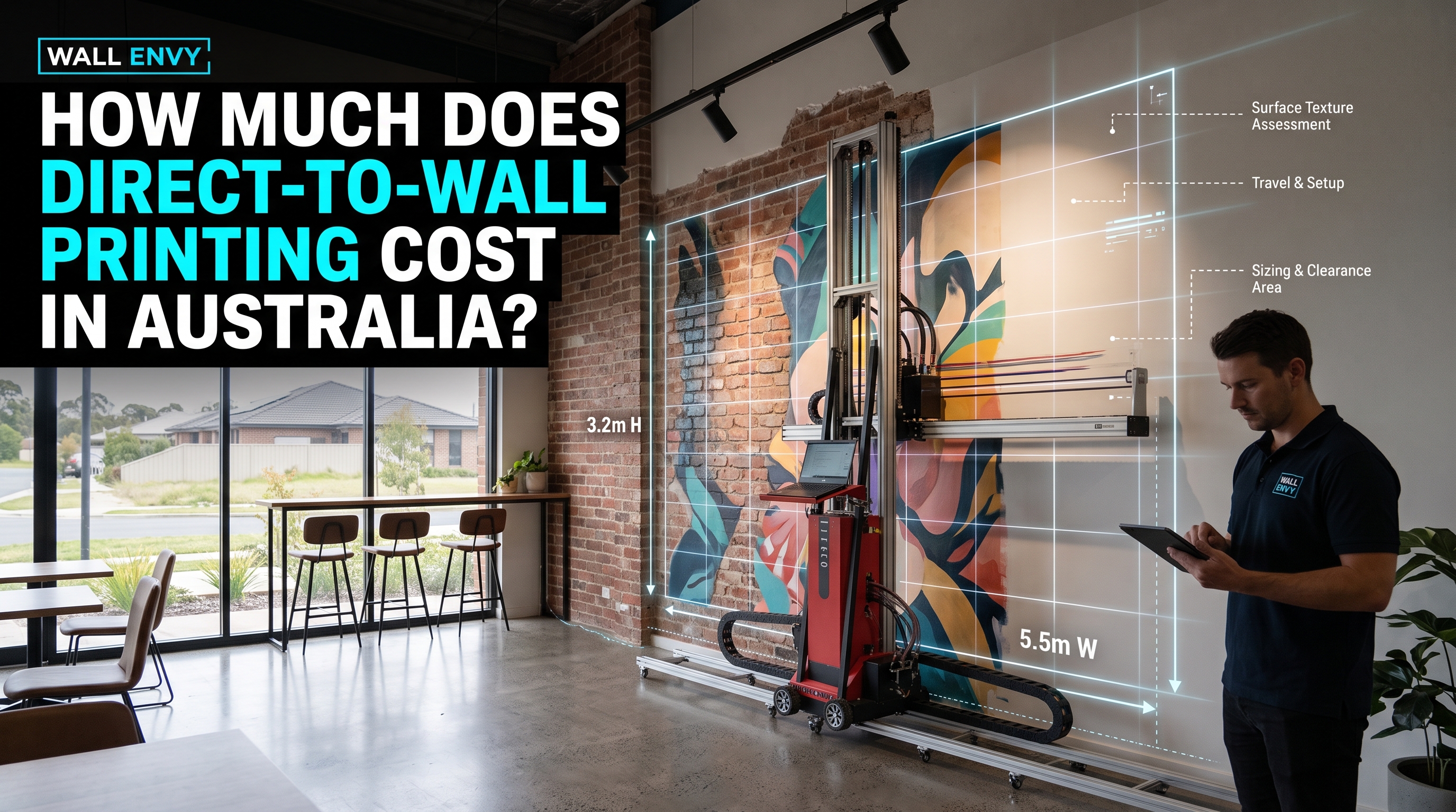 How Much Does Direct-to-Wall Printing Cost in Australia? | Wall Envy